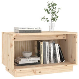 Berkfield Rustic Tv Cabinet 60X35X35 Cm Solid Wood Pine - thumbnail 5