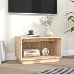 Berkfield Rustic Tv Cabinet 60X35X35 Cm Solid Wood Pine - thumbnail 6