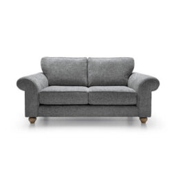 Abakus Direct Ingrid 2 Seater Sofa In Steel Grey - thumbnail 2