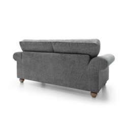 Abakus Direct Ingrid 2 Seater Sofa In Steel Grey - thumbnail 4