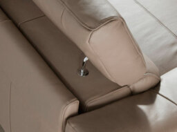 Angel Cerda Luxurious Right Chaise Longue Sofa In Mink Leather For Ultimate Relaxation - thumbnail 5