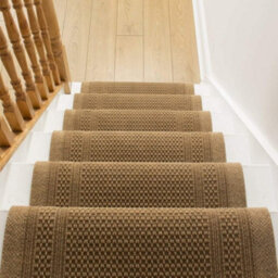 Aztec Beige Stair Runner Carpet Runner Rug - thumbnail 6