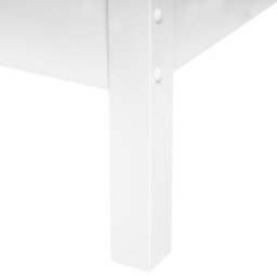 Beliani Daybed Wood Tricot 90 X 200 Cm (Eu Single) White - thumbnail 9