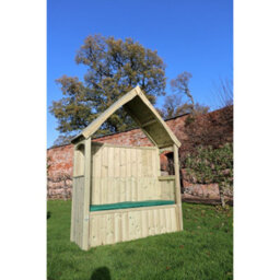 Churnet Valley Garden Furniture Ltd Willow 3 Seat Storage Arbour - L60 X W179 X H235 Cm - Partially Assembled - Set Of Waterproof Cushions Included - thumbnail 2