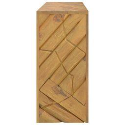 Berkfield Console Table 110X35X75 Cm Solid Wood Teak - thumbnail 6