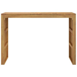 Berkfield Console Table 110X35X75 Cm Solid Wood Teak - thumbnail 5