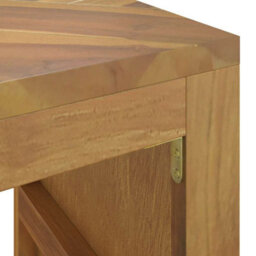 Berkfield Console Table 110X35X75 Cm Solid Wood Teak - thumbnail 8