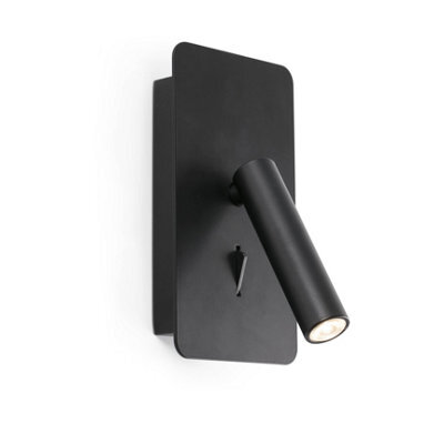 Luminosa Lighting Luminosa Suau Led Black Reading Light High Power 3W 3000K - image 1
