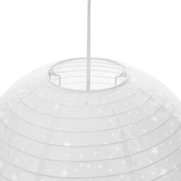 GoodHome Greylag White Star Round Lamp Shade (D)38Cm - thumbnail 5