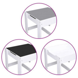 Walplus Children's Table With 2 Chairs White Mdf - thumbnail 9