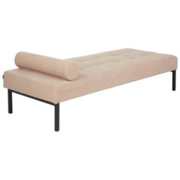 Beliani Chaise Longue Chinon Boucle Beige - thumbnail 7