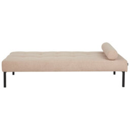 Beliani Chaise Longue Chinon Boucle Beige - thumbnail 6
