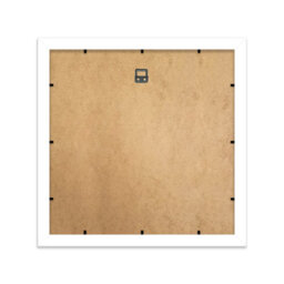 "10X10"" White Picture Frame - 10X10"" Square Frame With 9X9"" Mount For 10X10""/9X9"" Pictures Moderrn Style Thin Edge, 1 Pack" - thumbnail 3
