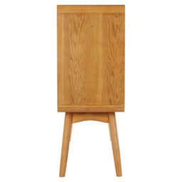Orsina Scandi Style Sideboard, Natural Wood Sideboard, Modern Oak Wood Sideboard, 1 Door And 2 Drawer Sideboard - thumbnail 3