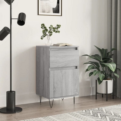 Berkfield Sideboard Grey Sonoma 40X35X70 Cm Engineered Wood - image 1