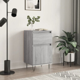 Berkfield Sideboard Grey Sonoma 40X35X70 Cm Engineered Wood - thumbnail 1