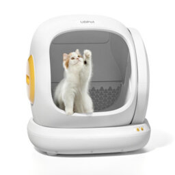 Ubpet Big-Opening Self Cleaning Cat Litter Tray Automatic Cat Litter Box, Deodorize , Low Entry , App Control - thumbnail 2