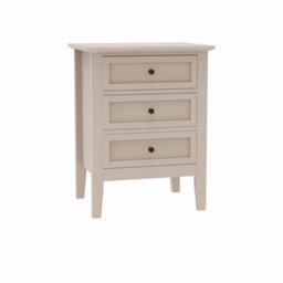 Melody Maison Large 6 Drawer Chest Of Drawers And Pair Of 3 Drawer Bedside Tables - Rowley Taupe Grey Range - thumbnail 7