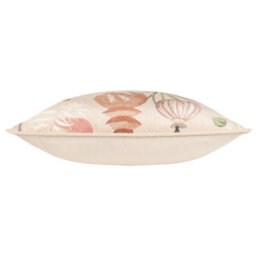 Furn. Earthen Velvet Polyester Filled Cushion - thumbnail 3