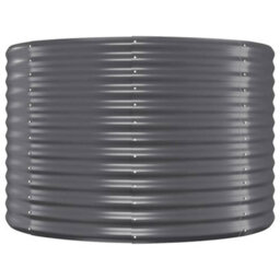 Walplus Garden Raised Bed Galvanised Steel 175X100X68 Cm Anthracite - thumbnail 4