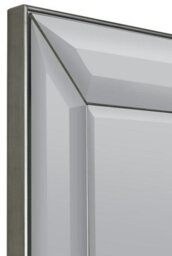 Mirroroutlet Frameless Large Venetian Modern Wall Mirror 109 X 78 Cm 3Ft7 X 2Ft7 - thumbnail 5