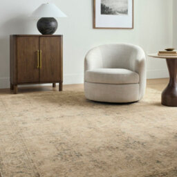 Livabliss Galey Alix Fetscher-Vintage Beige Brown Green Traditional Vintage Boho Fringe Living Dining Bedroom Rug 200 X 290 Cm Easy Care