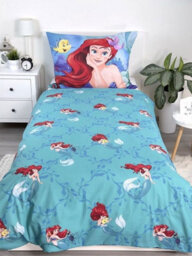 Disney Princess Ariel Under The Sea Single Duvet Cover And Pillowcase Set - European Size - thumbnail 3