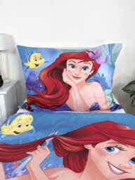 Disney Princess Ariel Under The Sea Single Duvet Cover And Pillowcase Set - European Size - thumbnail 4