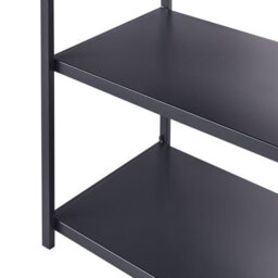Beliani Outdoor Kitchen Island Avetrana Metal Black - thumbnail 7