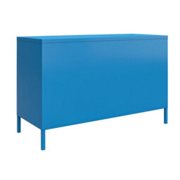 Novogratz Dorel Home Cache Metal Locker With 2 Doors Blue - thumbnail 4