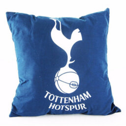 Tottenham Hotspur Fc Official Crest Design Cushion Navy/white (One Size) - thumbnail 1