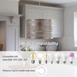 Emitto Ceiling Light Shade Moroccan Style Chrome Pendant Shade Lamp Decor - thumbnail 7