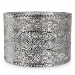 Emitto Ceiling Light Shade Moroccan Style Chrome Pendant Shade Lamp Decor - thumbnail 2