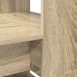 Walplus Desk With Shelf Sonoma Oak 113 X 54 X 120 Cm Engineered Wood - thumbnail 8