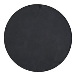 Living And Home Contemporary Round Metal Windowpane Wall Framed Mirror 50Cm Dia - thumbnail 3