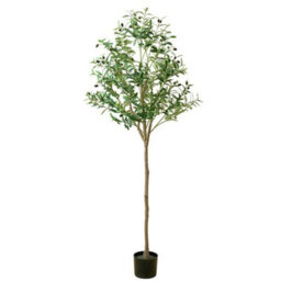 120Cm Large Artificial Olive Tree Indoor Outdoor Faux Plant For Home Office Decor - thumbnail 1