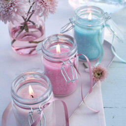 Serenityy Pure Olive Wax Jar Candle 120X70 mm - Antique Rose, Vegan, Handmade, 25H Burn Time - thumbnail 2