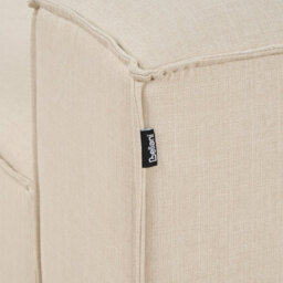 Beliani Left-Hand Chaise Longue Ardal Fabric Beige - thumbnail 8