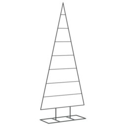 Berkfield Metal Christmas Tree For Decoration Black 150 Cm - thumbnail 5
