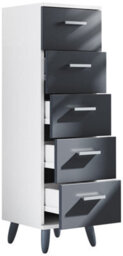 Vcm Bathroom Furniture Drawers Chest Of Drawers Landos M - thumbnail 2