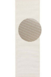 The Rugs Flatwoven Sisal Look Runner Indoor Outdoor Durable Low Maintenance In White