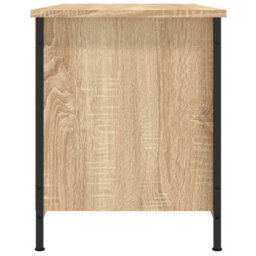 Berkfield Tv Cabinet Sonoma Oak 100X40X50 Cm Engineered Wood - thumbnail 5