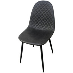 Corona Pu Leather Steel Legs Dining Chairs (Set Of 4) - thumbnail 5