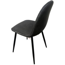 Corona Pu Leather Steel Legs Dining Chairs (Set Of 4) - thumbnail 7