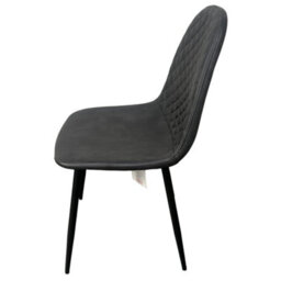 Corona Pu Leather Steel Legs Dining Chairs (Set Of 4) - thumbnail 6
