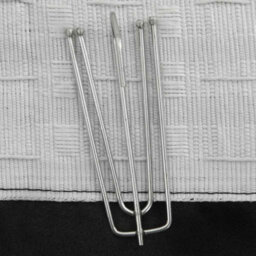 Berkfield Linen-Look Blackout Curtains With Hooks Black 290X245 Cm - thumbnail 3