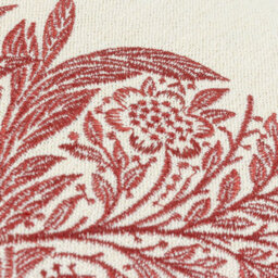Morris & Co Marigold Embroidered Velvet Cushion Cover - thumbnail 5