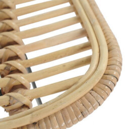 Vidaxl Bar Chairs 2 Pcs Natural Rattan - thumbnail 7