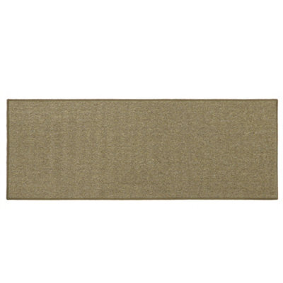 Jvl Eden Machine Washable Latex Backed Runner Doormat 57X150Cm, Latte - image 1