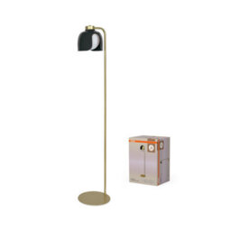 Osram Decor Corolle Floor Lamp E27 Black Modern Designer Standing Light - thumbnail 4